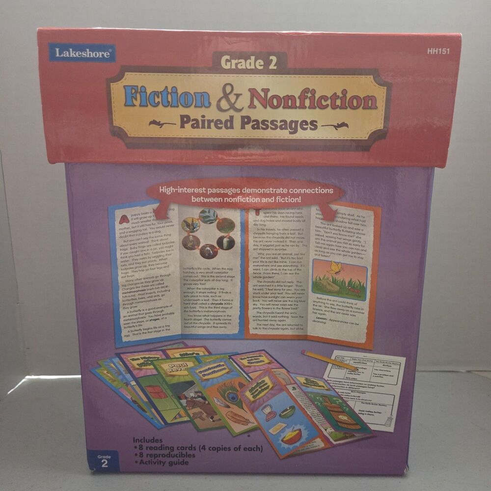 Lakeshore Fiction and Nonfiction Paired Passages Grade 2